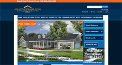 Desktop Screenshot of amazingplans.com
